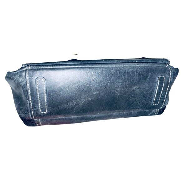 Gun Tote'n Mamas GTM  Black Leather Slim Cross Body Bag Concealed Carry - Picture 8 of 11